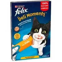 Purina Felix Deli Moments Cibo Umido Per Gatti Al Pollo 11x4x10g