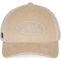 Von Dutch Cappello da baseball camoscio / beige chiaro