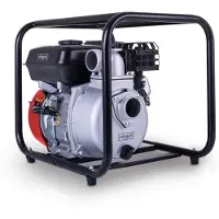 Scheppach Pompa per acqua a benzina PWP32 32.000 l/h | 30 m di altezza di mandata | 7 m di altezza di aspirazione | 3bar | 5,3 hp pompa per giardino pompa per acque reflue pompa per acqua