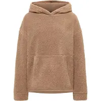Elbsand Women's Nelia Pullover in pile Donna (L, marrone/beige)