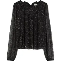 Bonprix Camicia da donna nero / bianco