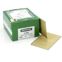 Prebena Chiodi a testa bombata 50 mm chiodi zincati N Paslode F16 Makita DBN600Z Haubold SKN16 BR-04 2,5M P