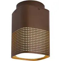 Nordlux Faretto da esterno Sidara Seaside marrone metallizzato, IP54, E27