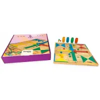 Deqube Ludo Di Legno E Gioco Dell´oca