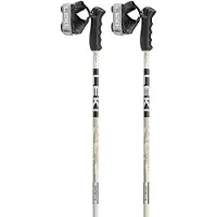 LEKI Detect S Bastoncini da sci (135 cm, grigio/nero)