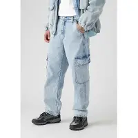 Levi's 568 Loose Straight Cargos Light Indigo Taglia: W34L32 | Relaxed fit jeans Outlet | Uomo | Blu