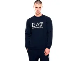 Emporio Armani per uomo. 7M002278_AF22266 Felpa blu Core Identity (3XL), Casual, Cotone, Manica lunga