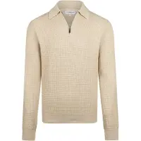 Mcgregor Structured Polo Sweater Sand Taglia: M | Cardigan Outlet | Uomo | Marrone