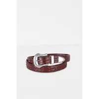 John Varvatos 25mm - Eastwood Roper Belt Smoked Paprika Taglia: W30 | Cinture Outlet | Uomo