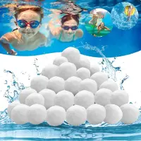 Merkloos Sfere filtranti per piscina, 1 pezzo, per la filtrazione dell'acqua