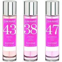 Caravan Profumo Nº38/nº43/nº47 150ml 3 Unità