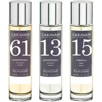 Caravan Profumo Nº13/nº15/nº61 150ml 3 Unità