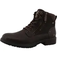 Mustang Boots stringati marrone scuro