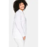 Sheego Camicia da donna bianco
