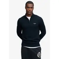 Superdry Maglione Con Mezza Zip Prep Essential