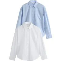 Next Camicia da donna blu chiaro / bianco