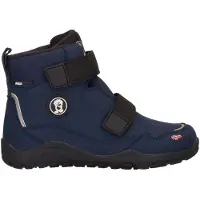 TROLLKIDS Kid's Lyngdal Barefoot Winter Hiker Scarpe invernali Bambini (28, blu)