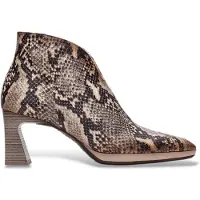 Hispanitas per donna. HI254270 Stivaletti in Pelle Atlanta taupe (39), 5 a 8cm, Cerniera, Casual, Animal Print
