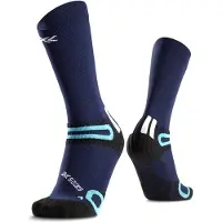 X-socks Hike Discover Crew Calze da trekking (35-36, blu)