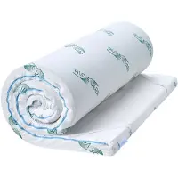 Nivion Dailydream - Materasso topper in memory foam con estratto di aloe vera - Taglia M - Peso: 50-90 kg - Altezza: 5 cm / Dimensioni: 180x200 cm - Allevia la pressione