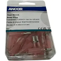 Ancor Connettore Maschio Termorestringente 22-18awg 3 0.3-0.8 Mm 25 Unità