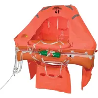 Lalizas Zattera Di Salvataggio Iso Atlantic Ii Bag B