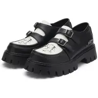 Ed Hardy Mocassino nero / bianco