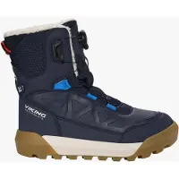 Viking Kid's Constrictor Warm SC WP Boa Scarpe invernali Bambini (39, blu)