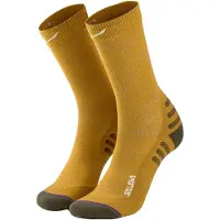 Salewa Pedroc Crew Sock Calze da running Uomo (42-44, marrone)