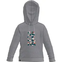 Salewa Kid's Eagle Hoodie Felpa con cappuccio Bambini (164, grigio)
