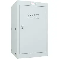 Phoenix CL0644GGK Armadietto a cubo CL0644, serratura a chiave, grigio chiaro