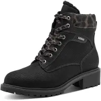 Tamaris Stivaletto stringato marrone / nero