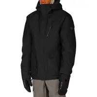 686 - Giacca da sci/snow impermeabile, traspirante e isolante - M Nightline Insulated Jacket Black in Pelle - Taglia S - Nero