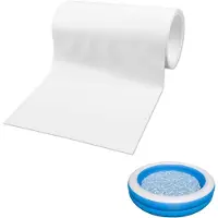 Merkloos Nastro adesivo impermeabile, trasparente, 10 cm x 150 cm, per riparazioni in piscina