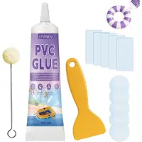 Merkloos Kit di riparazione per piscine, impermeabile, da 2 once (circa 60 ml), per piscine