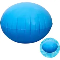Merkloos Cuscino gonfiabile per piscina, ideale per l'inverno, forma circolare, resistente alle intemperie, diametro 120 cm, per uso esterno