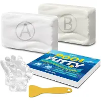 Merkloos Kit di riparazione per piscine, 340 g, resistente all'acqua, adatto per piscine