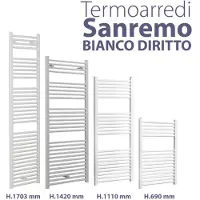 Lazzarini TERMOARREDO "SANREMO" DIRITTO BIANCO H.1110 x L.600 x I.550