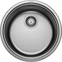 BLANCO RONDOSOL IF lavello da incasso / Acciaio inox / Finitura spazzolata / Tappo