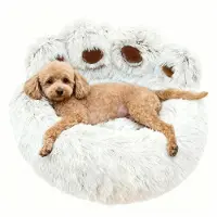 Merkloos Omgoods - Cuccia morbida per cani e gatti, diametro 65 cm