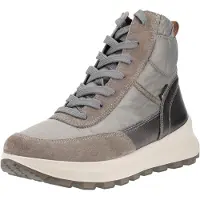 Legero Stivaletto stringato grigio / pietra / argento