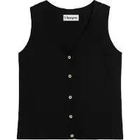 Bonprix Gilet in maglia nero