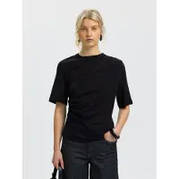 Selected T-shirt Donne Nero XS