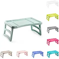 Merkloos Tavolino pieghevole per letto, utilizzabile per mangiare o per appoggiare oggetti, dimensioni 51 x 33 cm