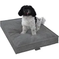 Merkloos Inovra - Cuscino per cani, 70 x 50 cm - Schiuma viscoelastica - Lavabile fino a 40 °C - Traspirante - Resistente - Oeko-Tex 100 - Letto per cani