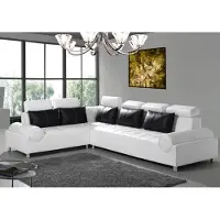 AEA Divano angolare, divano in pelle, divano, poltrona, imbottitura, set componibile angolare, modello PH78