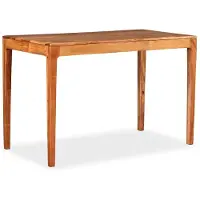 Prolenta Maison Exclusive - Tavolo da pranzo in legno massello riciclato, dimensioni 118 x 60 x 76 cm