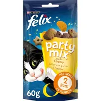 Purina Felix Party Mix Cibo Umido Per Gatti Al Formaggio 8x60g