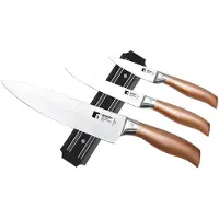 Bergner Set Di Coltelli E Supporto Da Parete Magnetico