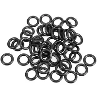 Dripio O-ring in gomma nitrilica, confezione da 50 pezzi, dimensioni 5,5 x 8,5 x 1,5 mm